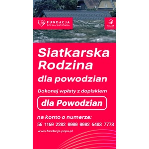 Siatkarka Rodzina dla powodzian