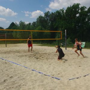 W turnieju siatkówki plażowej juniorów najlepsi Bartosz Zimka oraz Damian Rychlicki